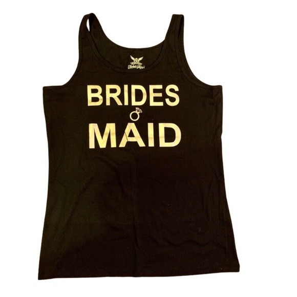Faded Glory Tops - Custom "Brides maid" tank top‎ NWOT size XXL